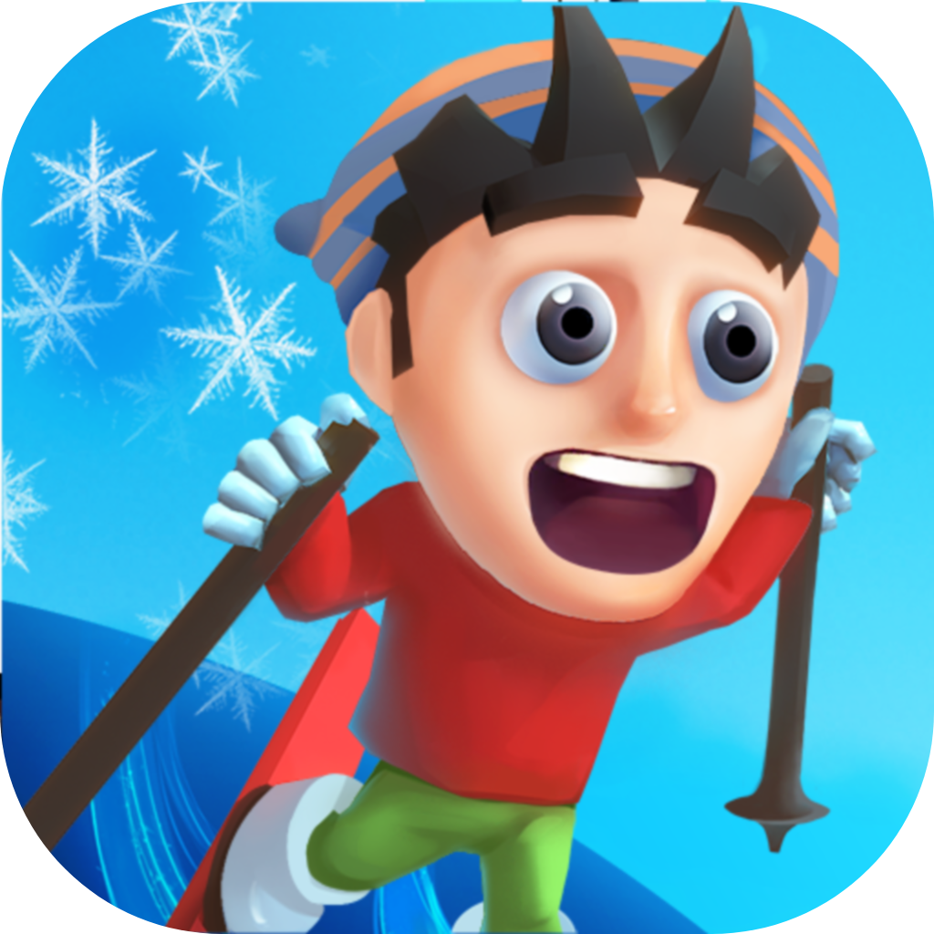 滑雪大冒险游戏