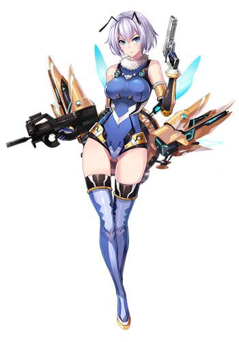 雏蜂之尖兵少女看板娘