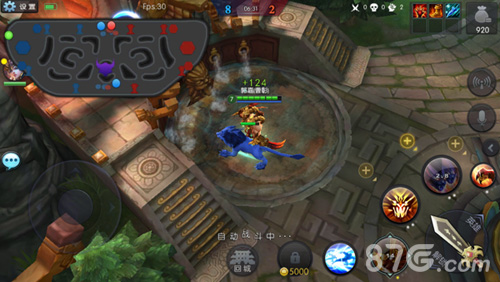 梦三国小地图放大后，点击地图自由发送信号